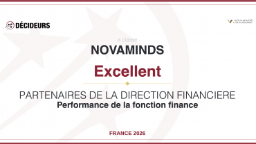 Novaminds de nouveau classé “Excellent” par Décideurs Magazine en Performance de la Fonction Finance ! Novaminds de nouveau classé “Excellent” par Décideurs Magazine en Performance de la Fonction Finance !