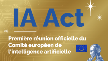 Première réunion du Comité européen de l'IA !